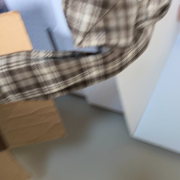 Wrangler Vintage Plaid Button down Shirt Size Medium - Picture 4 of 5